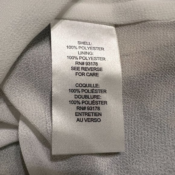 T TAHARI NWT Size 12 Zippered Side Neck Tie Lined Sleeveless Mock Neck D… - Picture 10 of 14